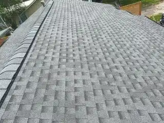 grey new roof 