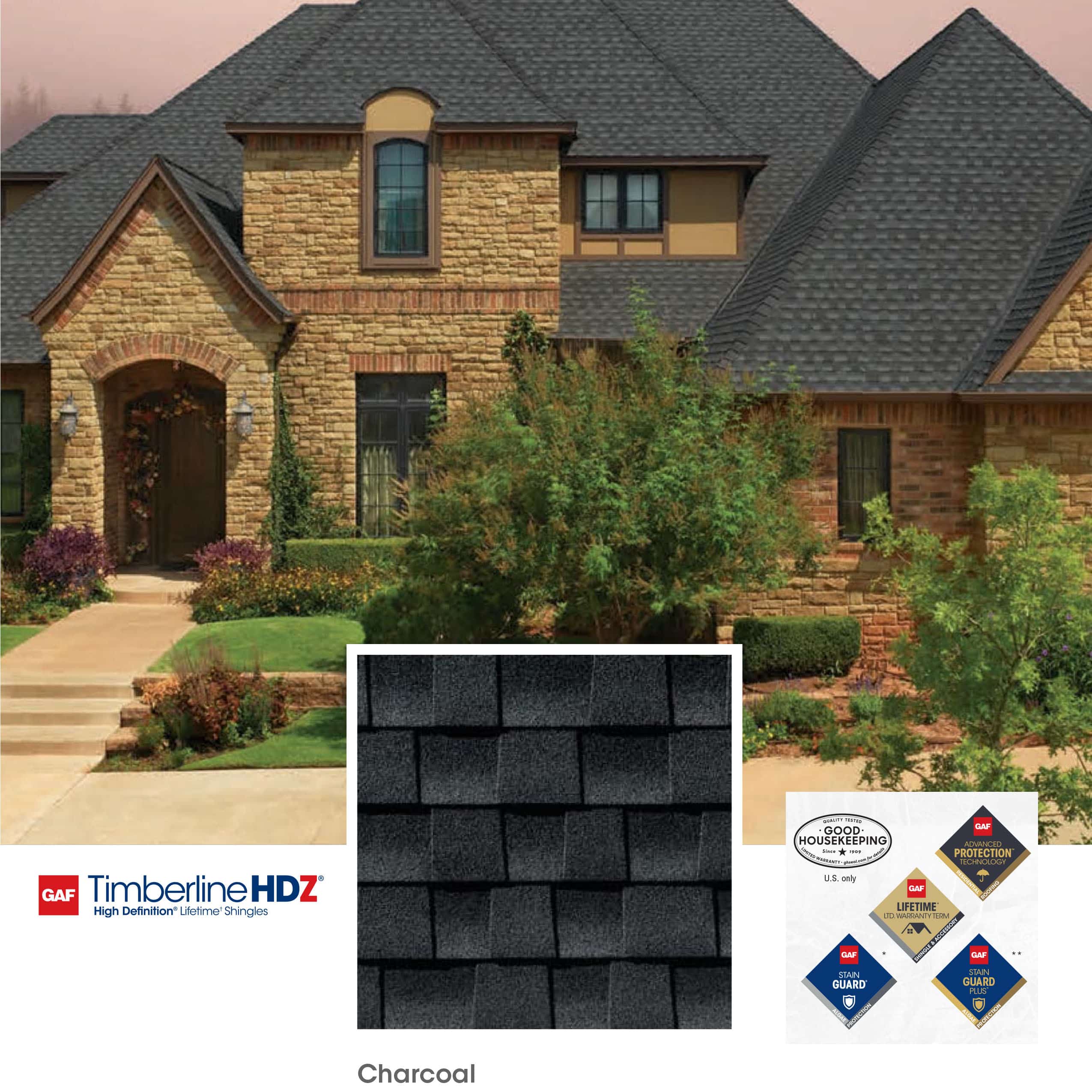 timberline Charcoal roof