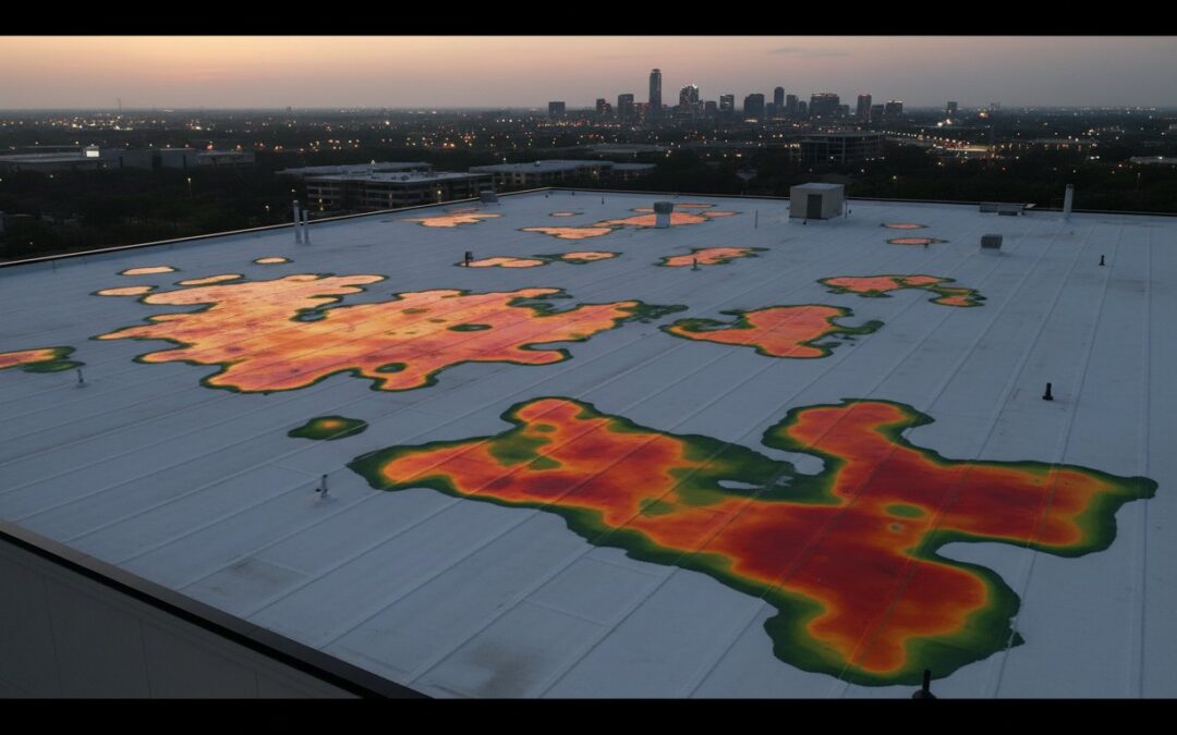 Commercial Roof Infrared Moisture Survey Austin: Save Your Roof in 2026