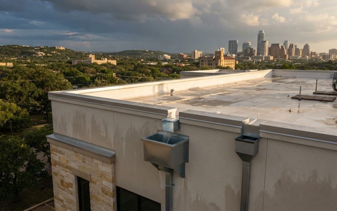 Cost to Install Commercial Roof Scuppers and Collector Boxes Austin: 2026 Guide